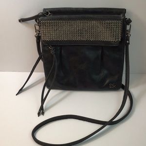 The SAK Trinity Black Leather Crossbody Bag